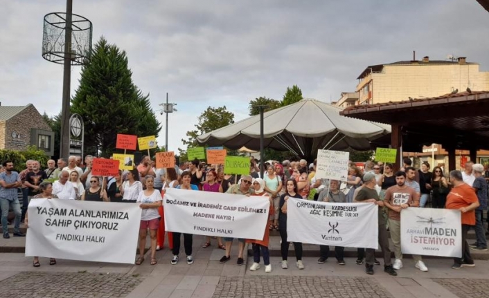 Fındıklı’da doğa talanına karşı eylem: "Doğa için mücadele edeceğiz"